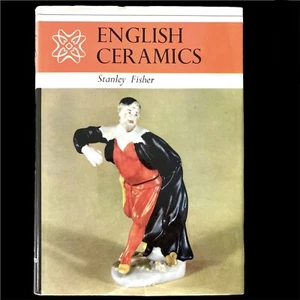 Vintage English Ceramics Stanley Fisher FRSA Hardcover 1966 1st American Edition - Picture 1 of 8