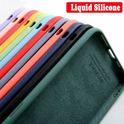 Coque Etui Souple Liquide Silicone Pour Samsung S25 S24 FE S23 Ultra S22 A17 A52