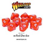 Warlord Games - 10 Red D10 Dice