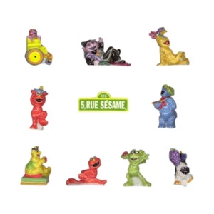 5 Rue Sesame En Folie _ Beans Complete Series _ Miniature Showcase Collection - Picture 1 of 1