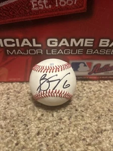 Twins/Orioles/Tigers/Brewers Jonathan Schoop AUTOGRAPHED SIGNED Baseball #7 - Picture 1 of 2