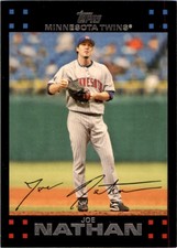 2007 Mint ** Topps Joe Nathan Minnesota Twins #179