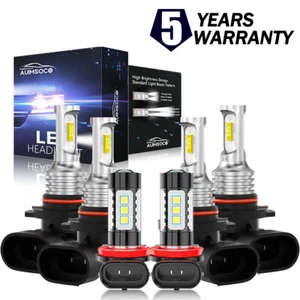 For Toyota Matrix 2010 2011 2012-2014 LED Headlight High Low Fog Light Bulbs - Bild 1 von 12