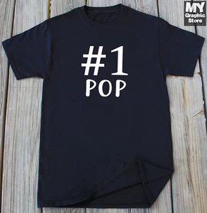 Pop T-shirt Fathers Day Birthday Christmas Thanksgiving Gift Grandpa Pops Shirt  - Picture 1 of 12