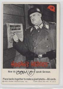 1965 Hogan's Heroes How do I know I don't speak German #19 s7f