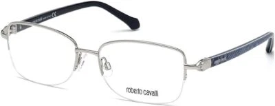 Gafas Roberto Cavalli RC0939 016 Azul Paladio Brillante Cuadradas 53 mm Borde Completo Foto 1 de 4