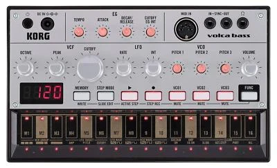 Korg Keyboard  Synthesizer volca bass Sequencer from Japan F/S New - Image 1 of 3