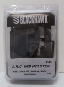 Blackhawk IWB Concealment Holster Glock 43 Hellcat Kahr PM9/PM40 Ambidextrous - Picture 1 of 3