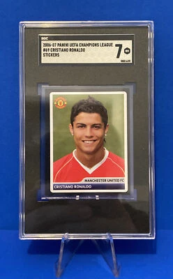 2006-07 Panini UEFA Cristiano Ronaldo Champions League Manchester United SGC 7 Foto 1 de 2