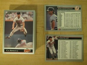 1992 Leaf Series 1 and 2 Baseball Lot of 57 - Picture 1 of 5