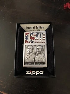 Zippo Lighter Gettysburg 150th Anniversary Collectible Emblem 2013 Design - Picture 1 of 2