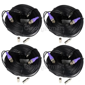 4x150 ft HD Security Camera Video Power Cable Wire BNC 960P 720P TVI CVI AHD CFi - Picture 1 of 5