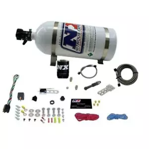 Nitrous Express Dry EFI Single Nozzle Nitrous Kit (35-150HP) w/10lb Bottle - Picture 1 of 3