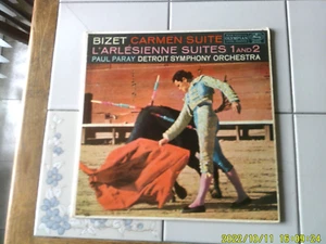 BIZET Carmen Suite/L'Arlesienne Suites 1958 Vinyl LP Mercury MG50135 Used Record - Picture 1 of 1