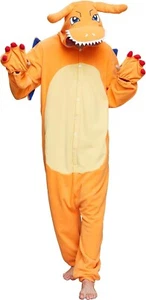 Dragon Costume Adorable Dragon One Pajamas Halloween Cartoon Animal Sleepwear - Picture 1 of 1