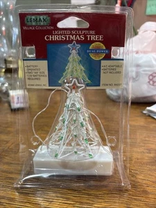 Vintage LEMAX Babbo Natale Paese delle Meraviglie Albero di Natale Villaggio Decorazioni Nuovo - Foto 1 di 3