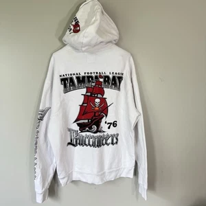 Sudadera con Capucha Tampa Bay Buccaneers Equipo NFL Logo Primario Tecnología Blanca Talla M LEER - Imagen 1 de 11