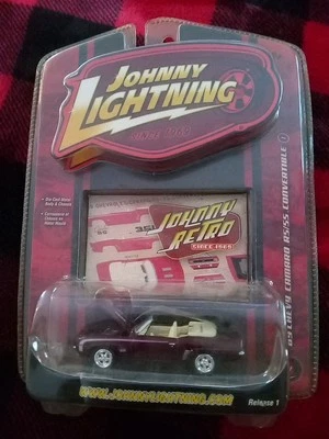 Литой автомобиль Chevy Camaro RS/SS 1967 Johnny Lightning - Изображение 1 из 2