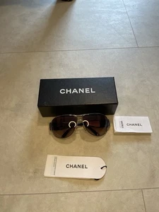 Chanel Pilot Aviator Vintage Damen Sonnenbrille - Bild 1 von 10