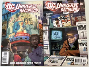DC UNIVERSE DECISIONS. NUMBER'S 3-4. (2 ISSUE 2008 HIGH GRADE  LOT). - Picture 1 of 11