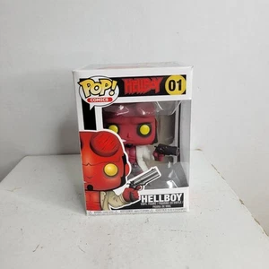 Funko Pop Comics Hellboy #01 Open Box - Picture 1 of 5