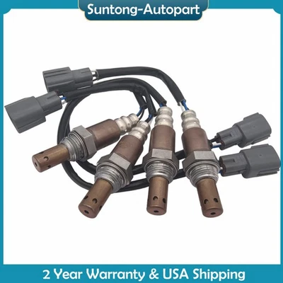 4x Upstream Downstream Oxygen Sensor For Toyota 4Runner Sport SR5 4.0L 2003-2004 - Image 1 of 4