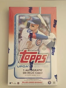 2025 Topps Update Series Baseball Factory Sealed Hobby Box - Picture 1 of 4