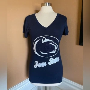 Campus Heritage V Neck Beaded Penn State Tee M - Picture 1 of 7