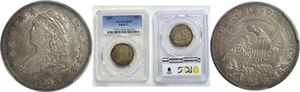 1819 25C Bust Quarter PCGS XF-45 - Picture 1 of 3