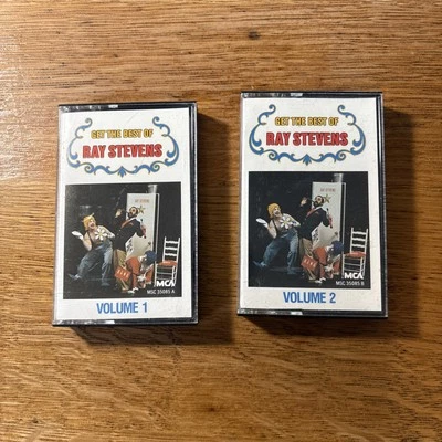 The Best of Ray Stevens Volume 1 & 2 Vintage Audio Cassette 2 tape lot. - Image 1 of 4