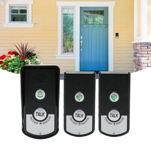 Wireless Intercom Doorbells Chip Strong Penetration User Friendly For Home Ho FY - Zdjęcie 1 z 24