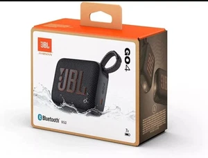 JBL GO 4 Ultra-Portable Bluetooth Speaker with Big Pro Sound and Black - Picture 1 of 10