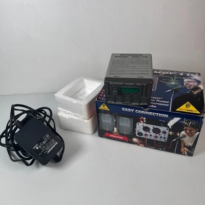 Behringer Shark DSP110 Digital Multi-Function Signal Processor w/ OEM Power - Image 1 of 4