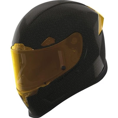 Icon Airframe Pro Carbon 4Tress FullFace Helmet | Black/Yellow | DOT ; ECE 22-05 Foto 1 de 4