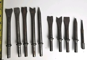 Air Chisel Bits/ Hammer Drill Bits / Lot of 10 - Bild 1 von 8