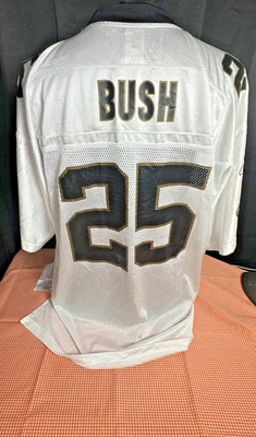Белая футболка Reebok Equipment New Orleans Saints No25 Reggie Bush - размер XL - Изображение 1 из 4