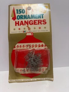 Vintage S S Kresge Co Weihnachtsschmuck Kleiderbügel geöffnet einige Haken fehlen - Bild 1 von 2
