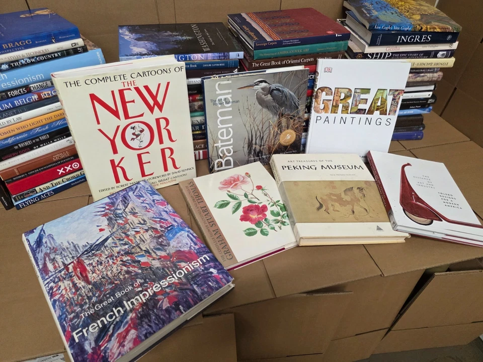 50 Pound (Lb) of Coffee Table Decorative Interior Design Large Books RANDOM MIX - Imagem 1 de 4