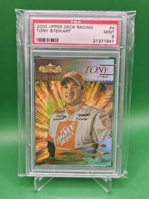 Upper Deck 2000 - Tony Stewart #4 - PSA 9 - Como nuevo  Foto 1 de 2