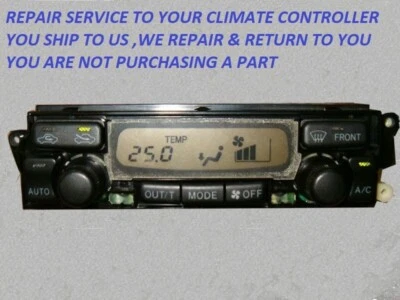 Toyota 4 Runner Limited Climate Control Auto Heat AC Repair Service 99 00 01 02  - Image 1 of 2
