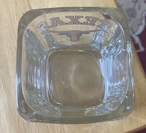 Texas Longhorn Glass Cover
