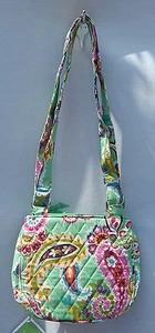 Vera Bradley kleine Klappe Hipster Umhängetasche in TUTTI FRUTTI - Neu mit Etikett  - Bild 1 von 6