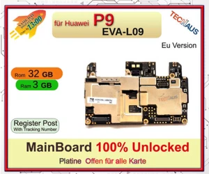 Original Hauptplatine Platine für Huawei P9 / EVA-L09 Mainboard unlocked EU - Bild 1 von 1