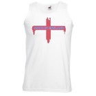 Unisex Made In England Dripping St George Cross Flag Sports Supporter Vest