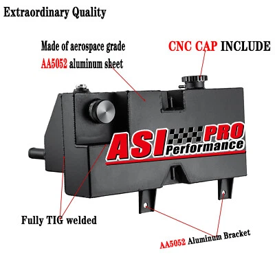 Coolant Reservoir Overflow Tank w/ Sensor For 08-17 Peterbilt Kenworth T660 337 - Изображение 1 из 4