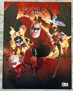 Samuel L. Jackson Craig T. Nelson Cast handsigniert signiert UNGLAUBLICH 11x14 Foto - Bild 1 von 3