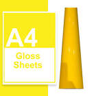 Yellow Gloss Vinyl Efect Vinyl Car Wrap Decal Self Adhesive Premium Grade