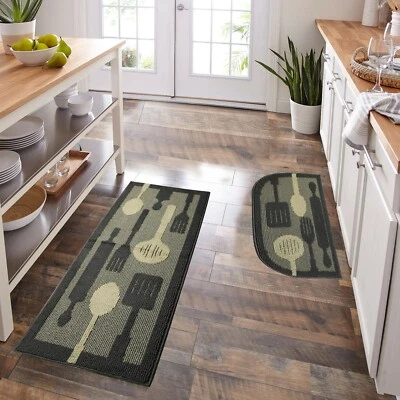 MARINA DECORATION Non-Slip Safety Water Absorbent Soft Luxury Kitchen Indoor Decor Floor Rug Mat