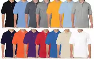 Polo Gildan DryBlend Jersey Tejido Suave Manga Corta Polialgodón - Imagen 1 de 16