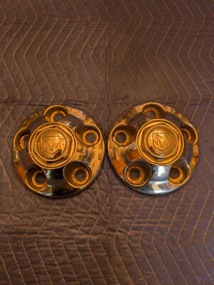 1998 - 2001 Dodge Ram 1500 Pickup OEM Chrome Plated Center Cap P/N 52038915 Pair - Image 1 of 3